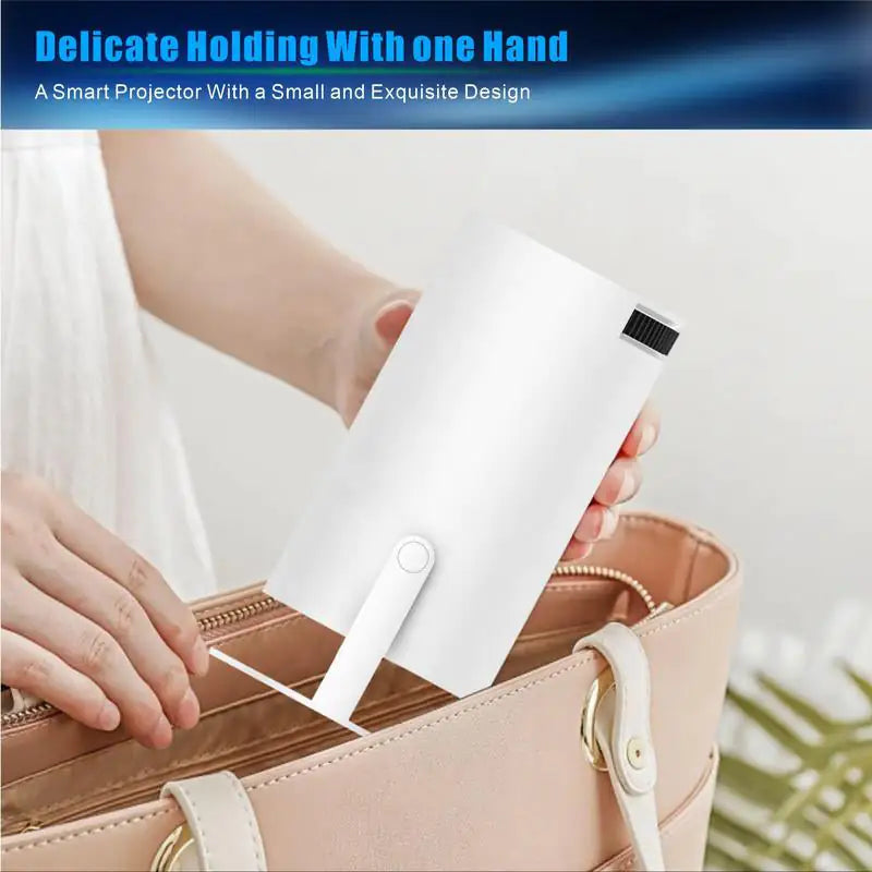 Mini Android Projector with Wi-Fi, Bluetooth & Remote